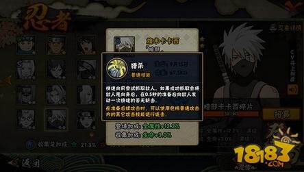 火影忍者旗木卡卡西暗部基本介绍 战场暗影杀手