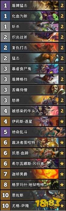 炉石传说TS卡组周报第10期:歌剧院版本