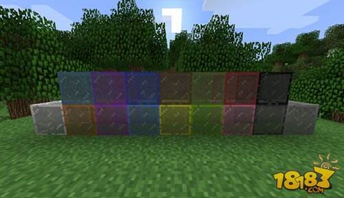 我的世界玻璃怎么染色 15种染色玻璃制作教程
