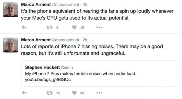iPhone7Plus电流声没法忍：苹果同意换新