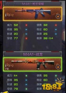 CF手游最新武器M4A1-王荣耀弹道测评