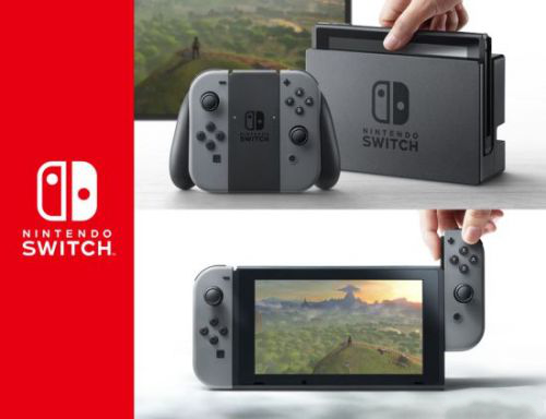 任天堂新主机NX发布 Nintendo Switch长这样