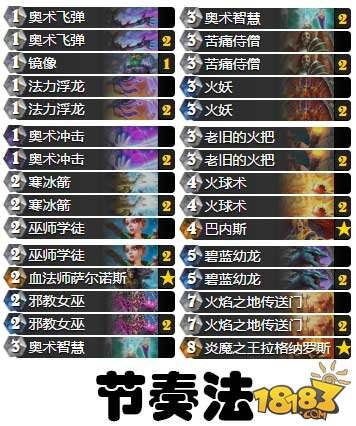 2016炉石传说嘉年华八强选手卡组汇总