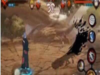 火影忍者手游小南演示 审判天使开始释放大招