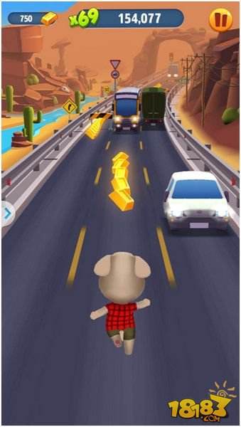 《汤姆猫跑酷》圣诞“福利”特辑 没礼还有理了