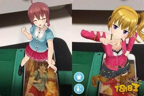 AR模式让她出现在手心 《妃十三学园》繁中版即将开测