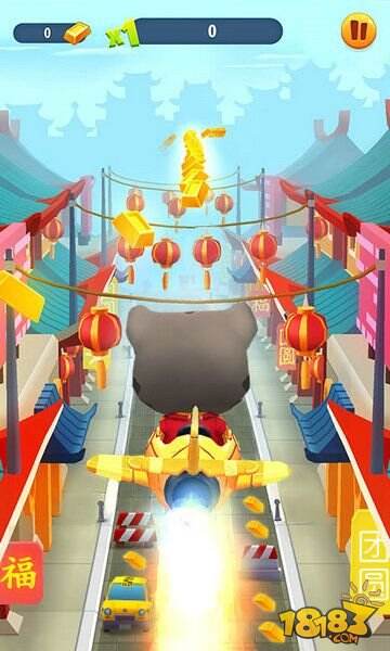 邦德喵闹唐人街《汤姆猫跑酷》春节特别版爆料