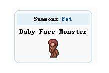 泰拉瑞亚巨脸怪宝宝获取方法和属性详解