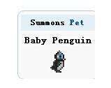 泰拉瑞亚小企鹅宝宝宠物召唤物和属性详解