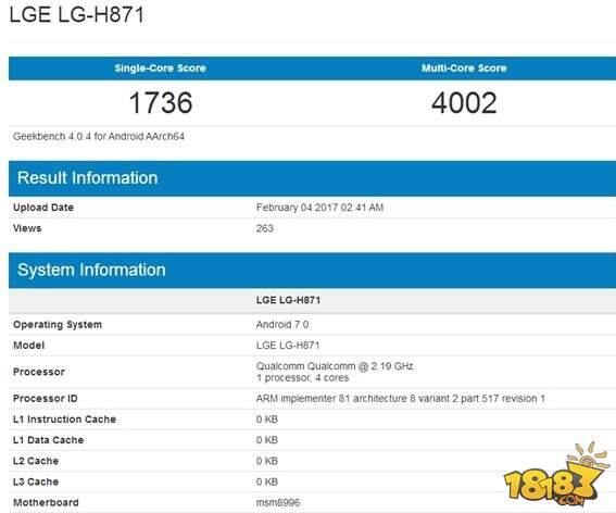 被三星坑了?LG G6现身跑分:居然用骁龙820