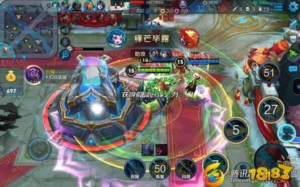 治愈系美少女 王者荣耀蔡文姬教你如何奶四方