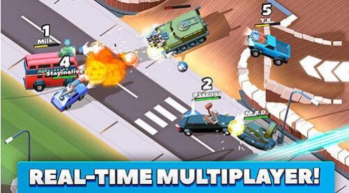 疯狂地碰撞吧 休闲游戏《疯狂撞车王》上架iOS平台