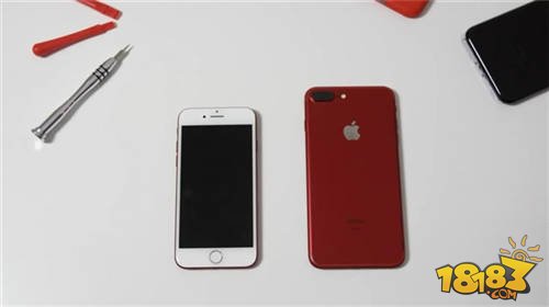 苹果看哭 iPhone 7Plus自制红黑版：漂亮