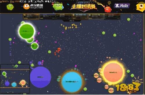 虎牙直播球球大作战YSL死亡之组 炫星兄弟横扫一切