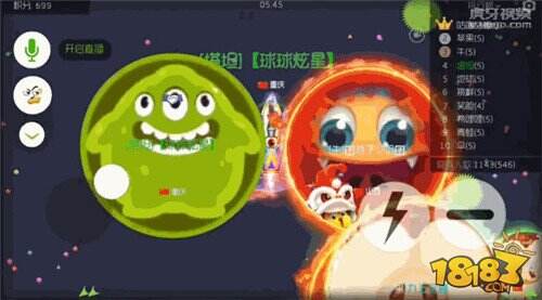 球球大作战以小博大的技巧 虎牙炫星反杀只是日常