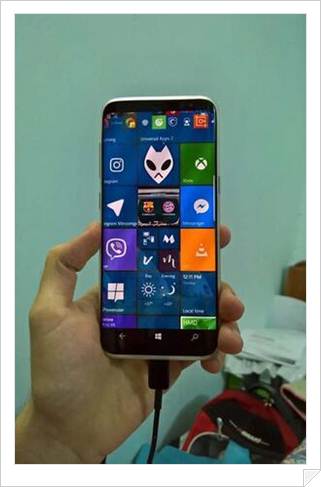 最强WP手机：疑似Win10版本三星S8图片曝光