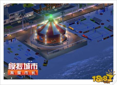 模拟城市：我是市长 打造迷人的滨海夜景