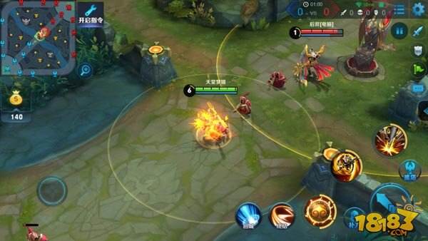 王者荣耀孙悟空重做版地狱火皮肤特效实测