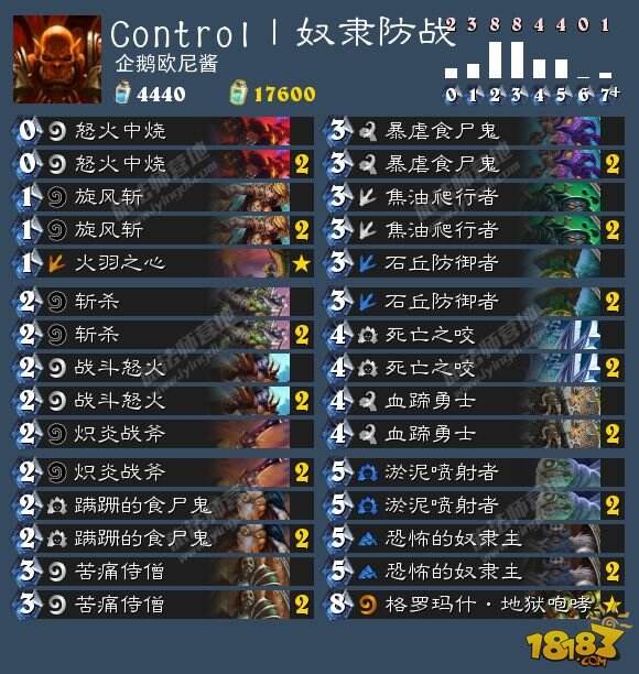 炉石6.15卡组日报:登顶588海盗战 大萌德