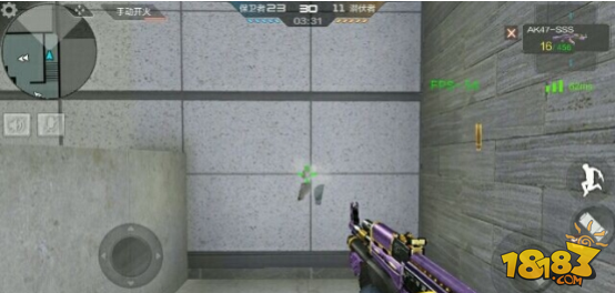 步枪至尊全新升级 CF手游AK47-SSS弹道测评