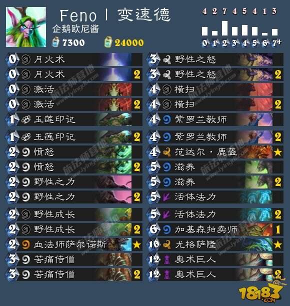 炉石7.13卡组日报:恩佐斯青玉萨 奇迹贼