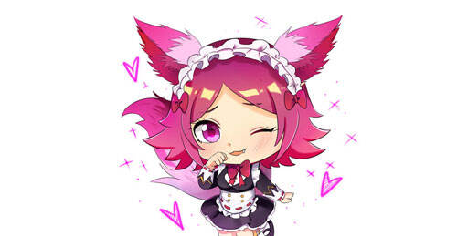 王者荣耀妲己头像 妲己的女仆装永远都这么可爱