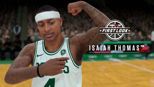 《nba 2k18》首批截图曝光 小托马斯颜值略萌