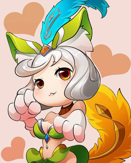 王者荣耀妲己同人头像 夏威夷风情你喜欢吗