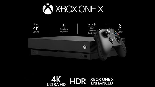 微软Xbox One X英国首周销量8万台：与Switch相当
