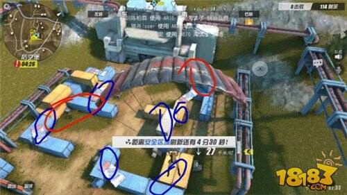 Rules of Survival防空堡地圖攻略 轟炸區的聚集地