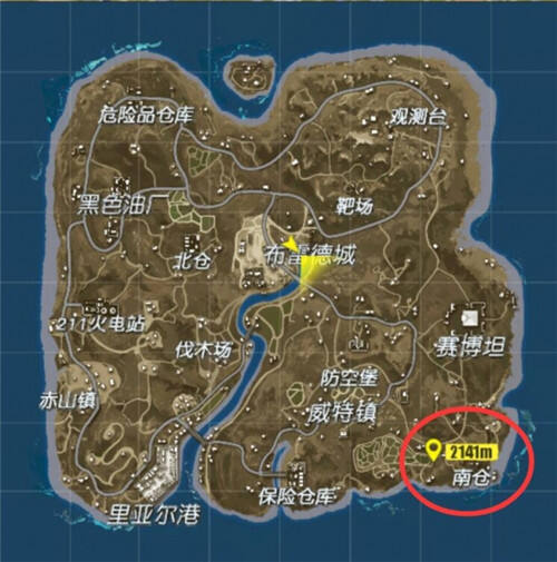 Rules of Survival南倉地圖攻略 貧瘠的平原需要彪悍的人生