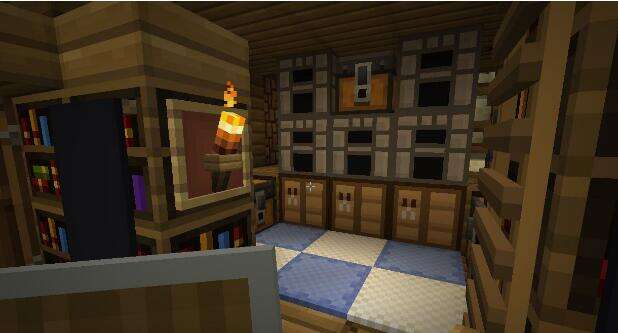 我的世界好看的林中小屋设计图 设计图一览