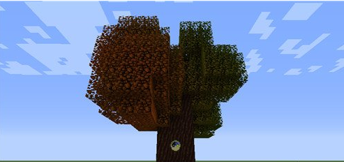 我的世界暮色森林时光树加快作物与生物的成长