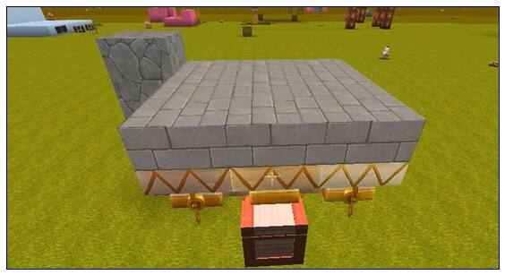 迷你世界岩浆全自动烤鸡场 新版烤鸡腿装置介绍