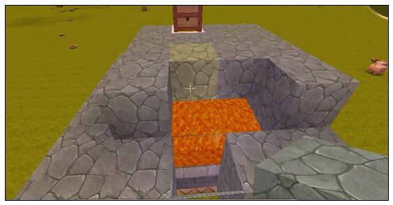 迷你世界岩浆全自动烤鸡场 新版烤鸡腿装置介绍