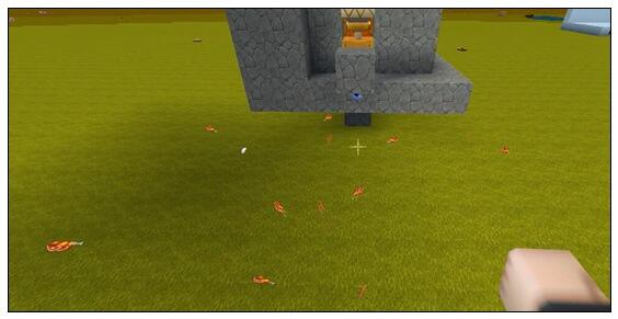 迷你世界岩浆全自动烤鸡场 新版烤鸡腿装置介绍