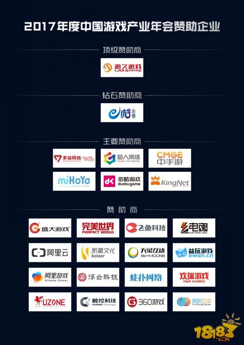 群星汇聚南海之滨 2017年度中国游戏产业年会嘉宾名单正式公布