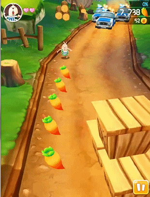 呆萌暴力强迫症不能停 逃亡兔双平台上线