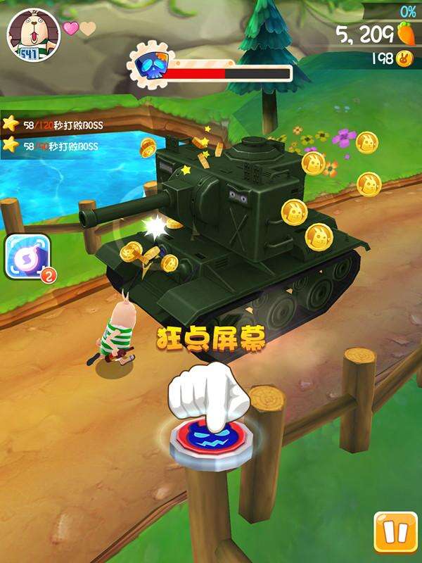 呆萌暴力强迫症不能停 逃亡兔双平台上线