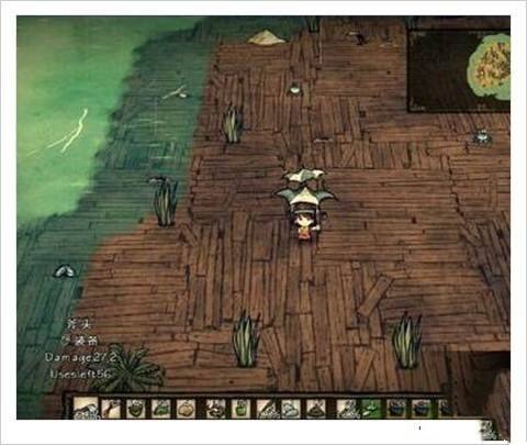 饥荒合辑版海难DLC雨季打木地板防水教程