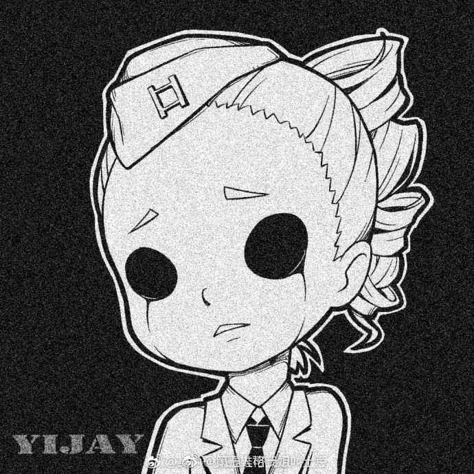 第五人格q版头像 黑白风的萌头像喜欢吗