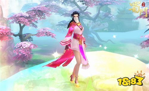 霞光溢彩 《蜀门手游》嘉年华庆典时装"流霞烟岚"首曝