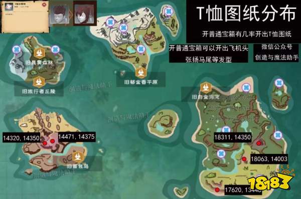 创造与魔法t恤图纸 创造与魔法自制diy衣服