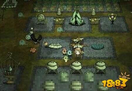 饥荒合辑版精灵公主基地建设 精灵公主基地建