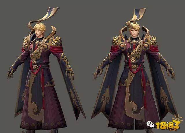 嬴政新模型优化展示：终于看见脖子了 脸庞阳光帅气