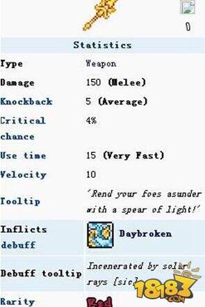 泰拉瑞亚黎明破晓超帅气的武器获取方式分享