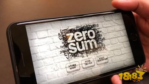 真人建模 益智类数字游戏《Zero Sum》公布