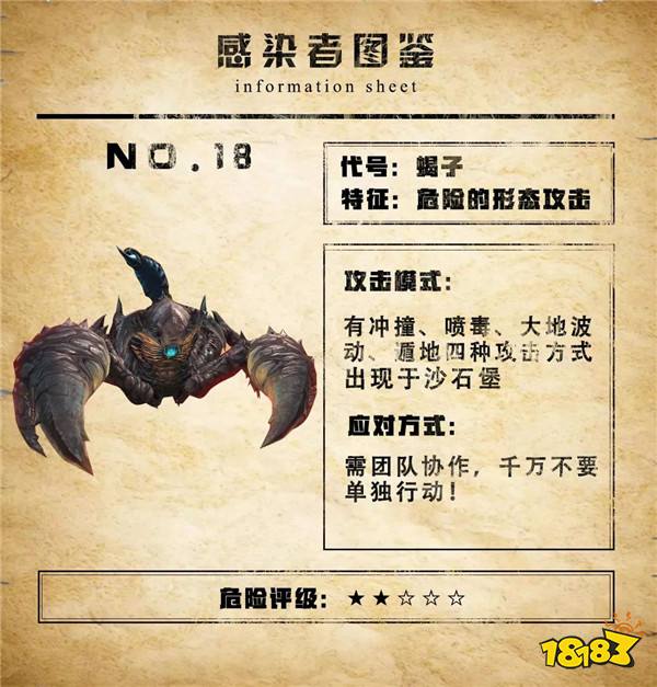 明日之后感染者怎么打 不明生物档案汇总