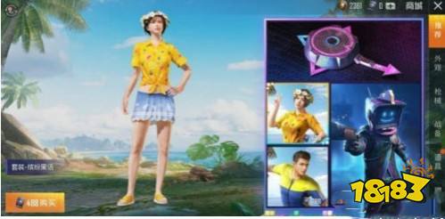 和平精英缤纷果语和夏日倾情哪个套装更好