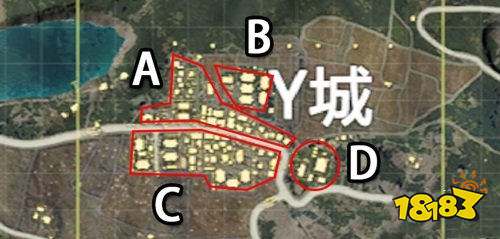 和平精英海岛y城资源点在哪资源点位置解析
